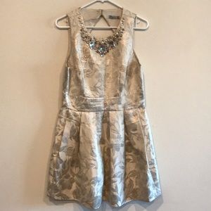 Eliza J floral gem dress